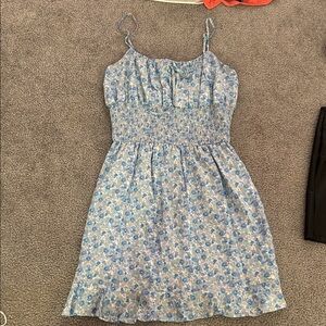 Altar'd State Blue Floral Dress